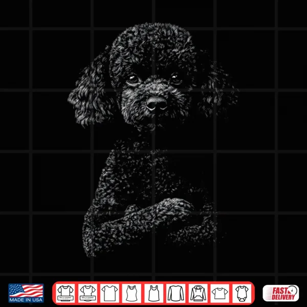 Design Black Poodle Shirt
