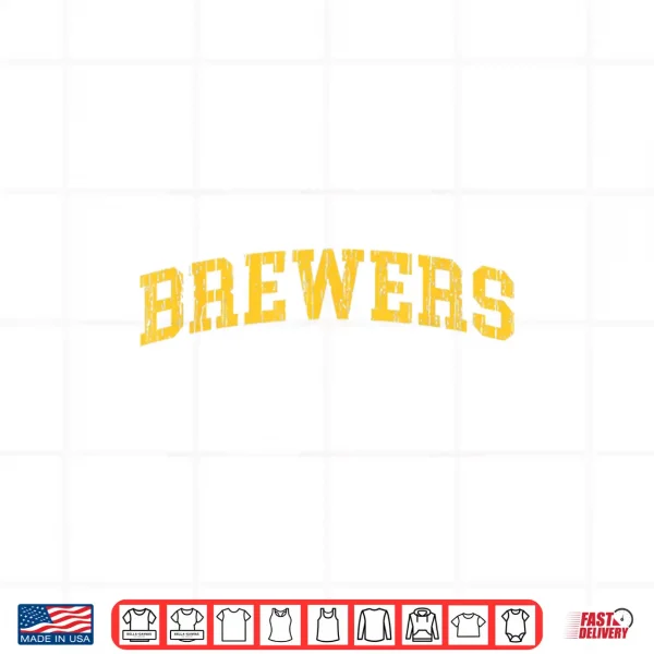 Brewers Vintage Shirt 4 Design Brewers Vintage Shirt