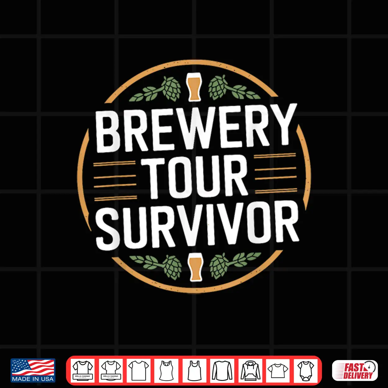 Brewery Tour Survivor Shirt For The Craft Beer Enthusiast Shirt Brewery Tour Survivor Shirt For The Craft Beer Enthusiast Shirt