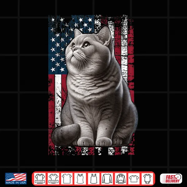 Design British Shorthair Cat American British Shorthair Shirt
