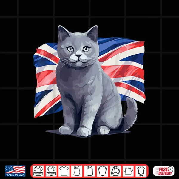 Design British Shorthair Cat Breed Kitty British Blue Meow Kitten Shirt