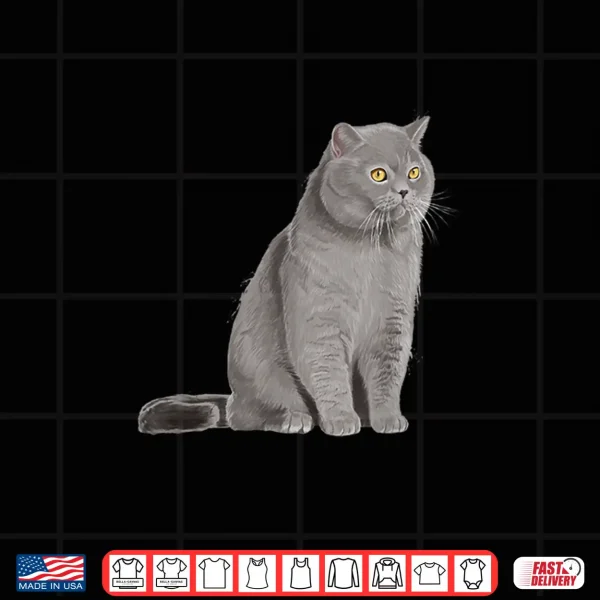 Design British Shorthair Cat Shirt