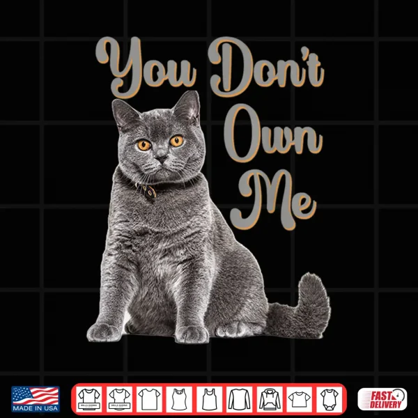 Design British Shorthair Short Hair Cat Lovers Funny Quote Mom Dad Shirt