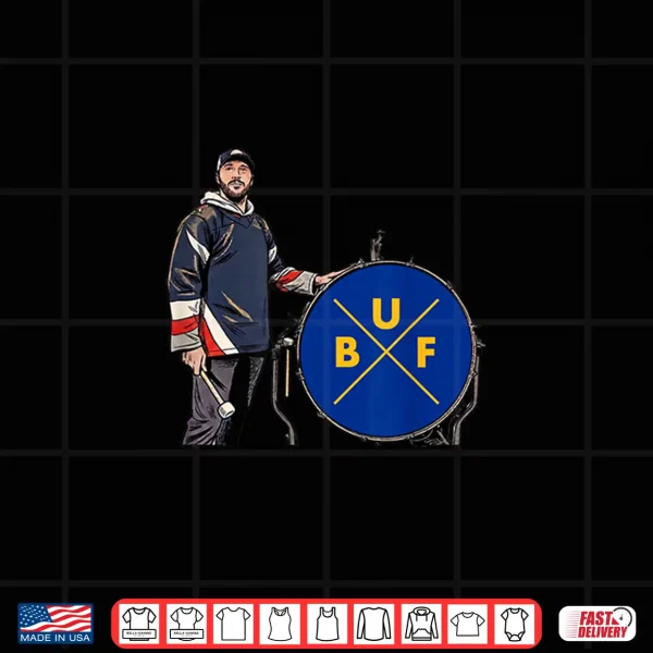 Design Buffalo Hockey Bang The Drum for 716 Shirt