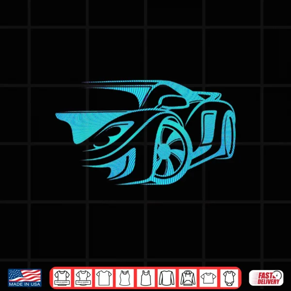 Design Car Enthusiast Muscle Car Gift Exotic Shirt