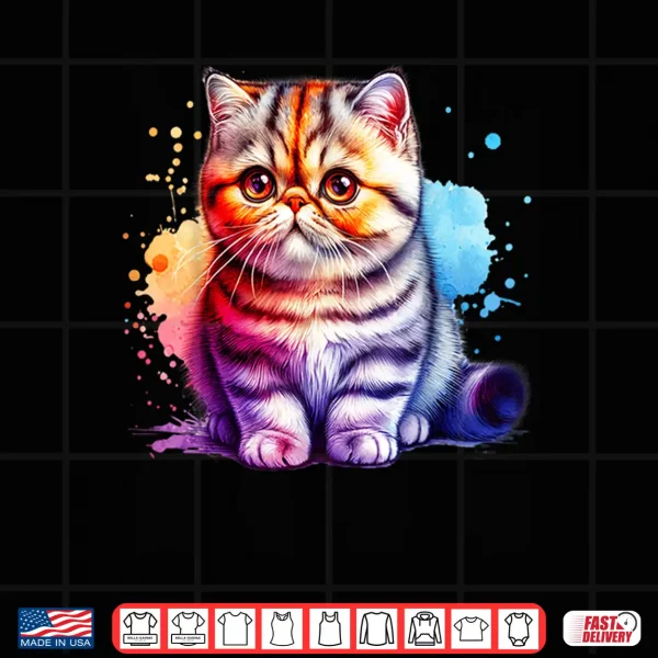 Design Cat Exotic Shorthair Shirt