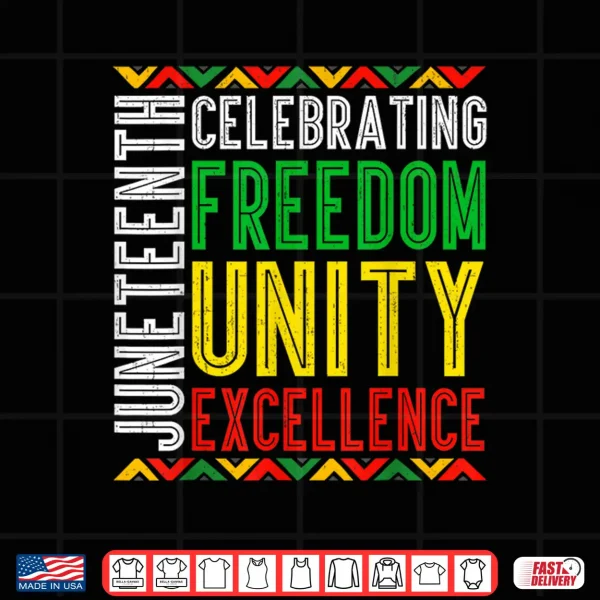 Celebrating Juneteenth African Freedom 1865 Men Women Kids Shirt 4 Design Celebrating Juneteenth African Freedom 1865 Men Women Kids Shirt
