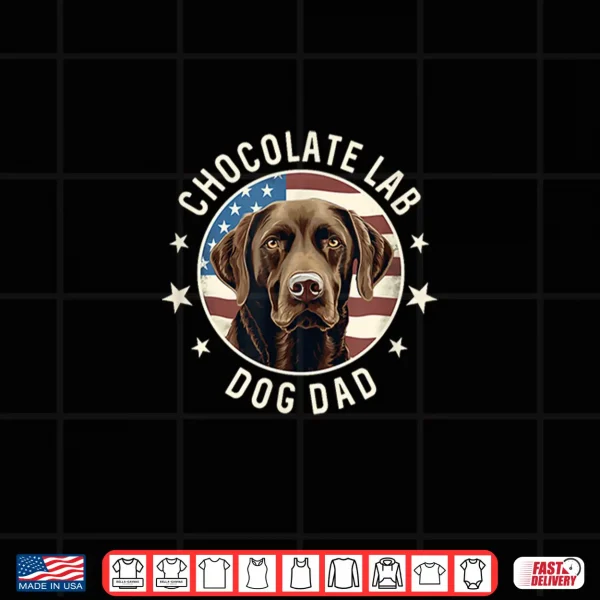 Design Chocolate Lab Gifts Chocolate Labrador Retriever Dog Shirt