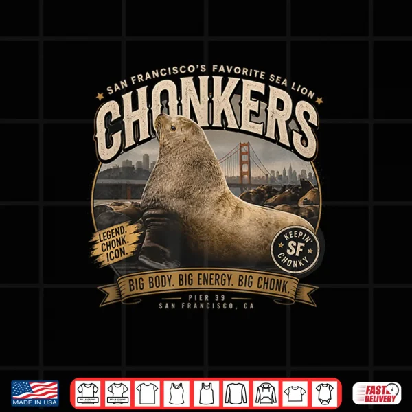 Design Chonkers the Sea Lion Shirt