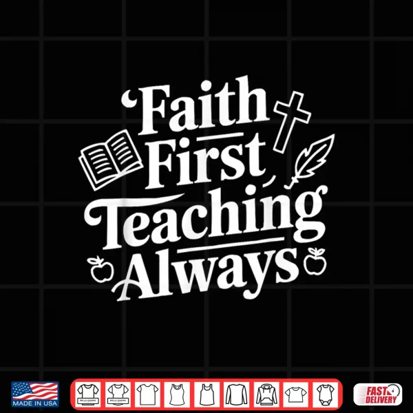 Design Christian Teacher Religion I Love Teaching Jesus Christ Shirt