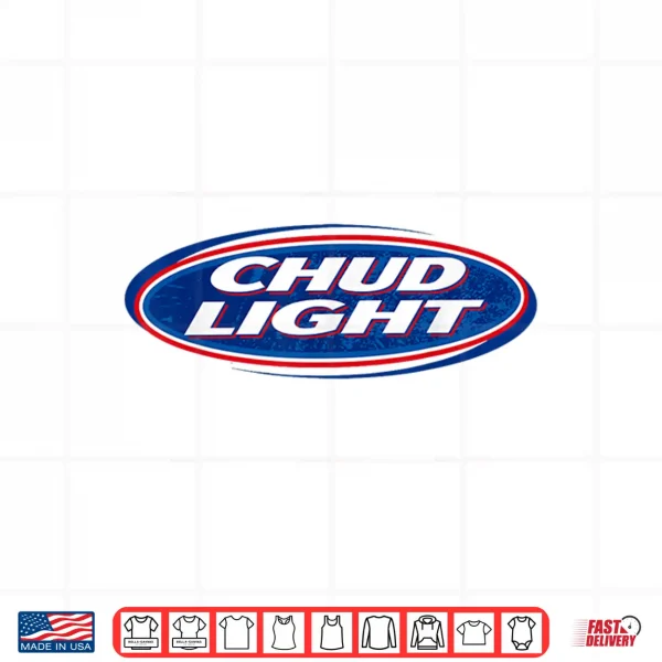 Design Chud Light Funny Parody Beer Style Humor Design Shirt
