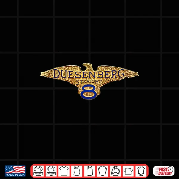 Design Classic Duesenberg Vintage Car Enthusiast Shirt