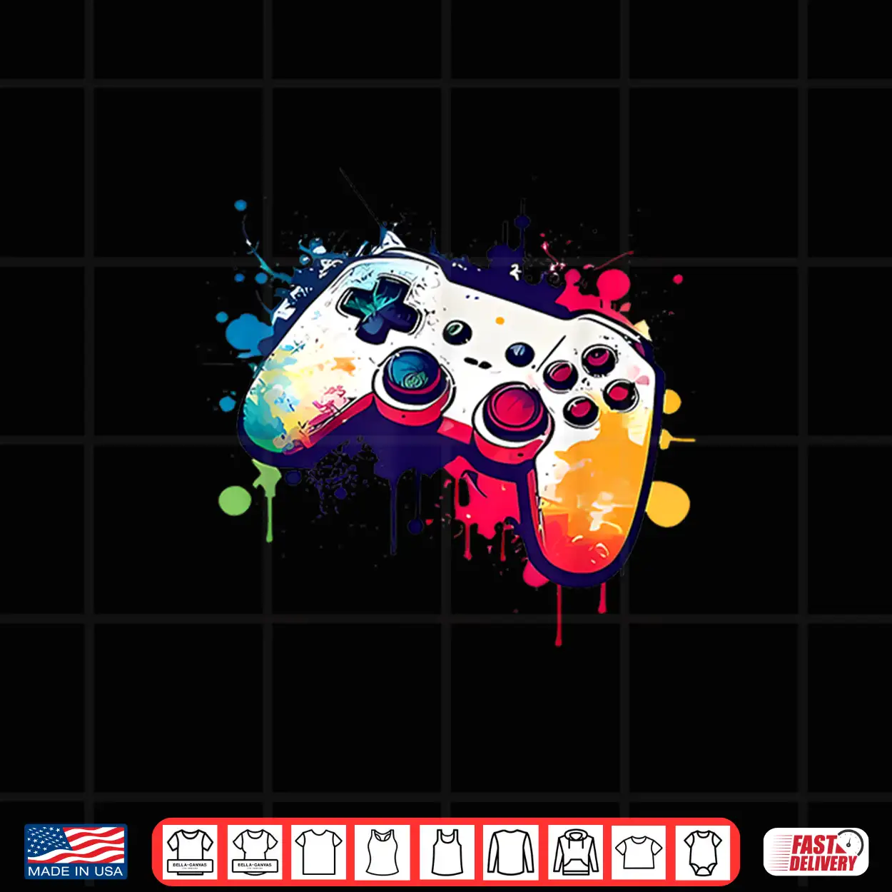 Control All The Things Video Game Controller Gamer Boys Men Shirt Control All The Things Video Game Controller Gamer Boys Men Shirt