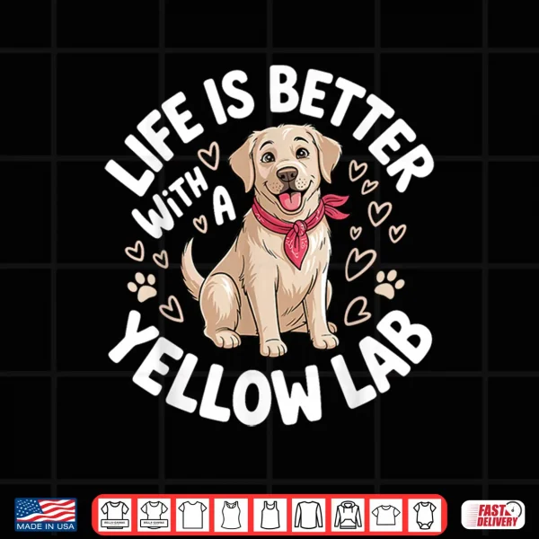 Design Cool Labrador Retriever Design for Men Women Labrador Shirt