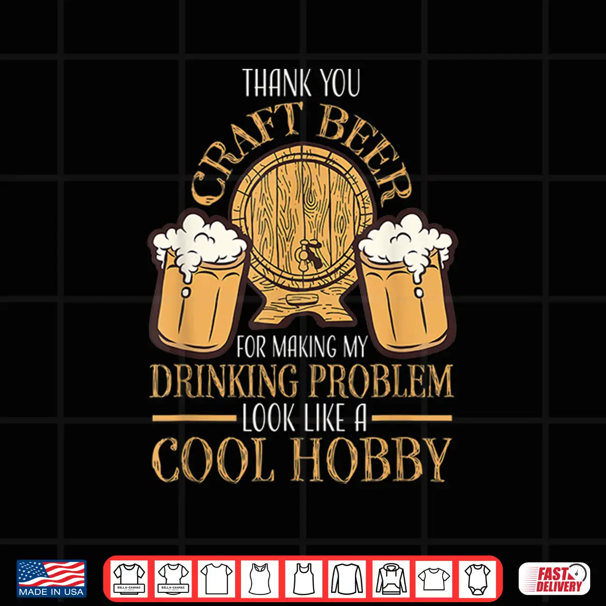 Craft Beer Making Drinking Problem Look Like A Cool Hobby Shirt Craft Beer Making Drinking Problem Look Like A Cool Hobby Shirt