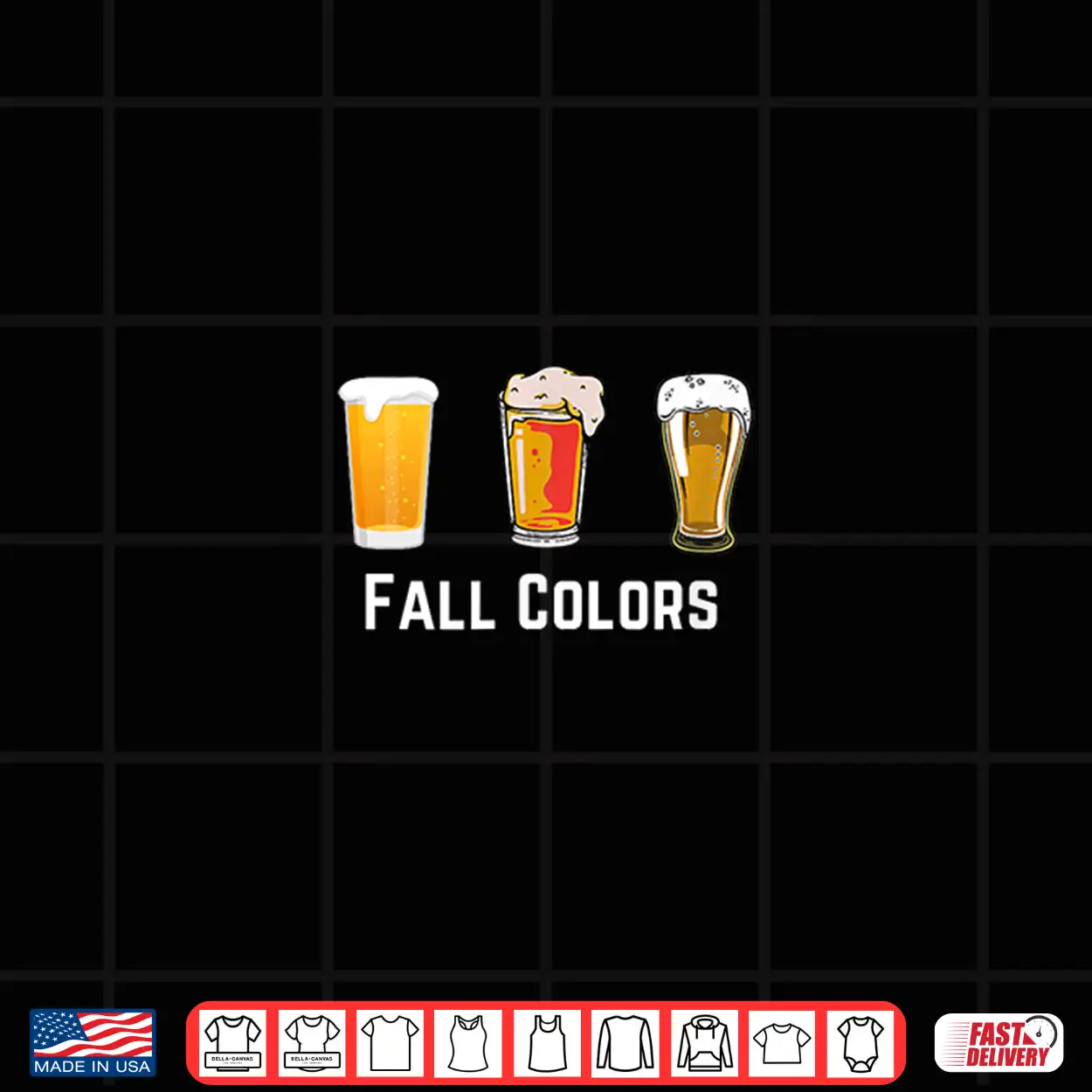 Craft Beer Pint Glasses Fall Colors Shirt Craft Beer Pint Glasses Fall Colors Shirt