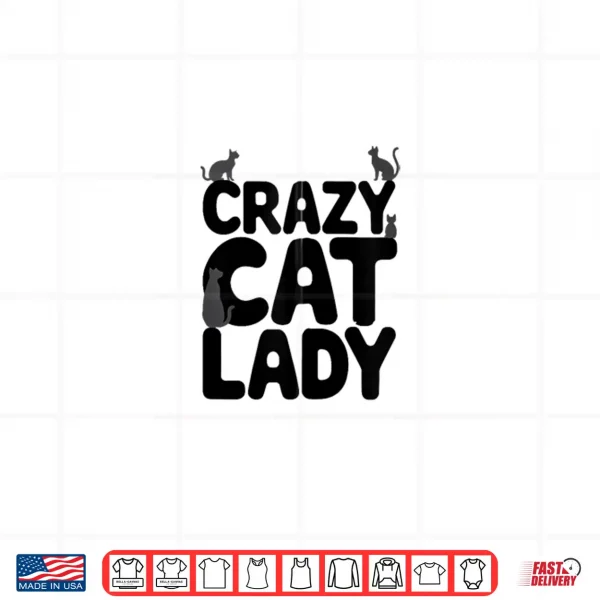 Design Crazy Cat Lady Persian Cat Longhair Shirt