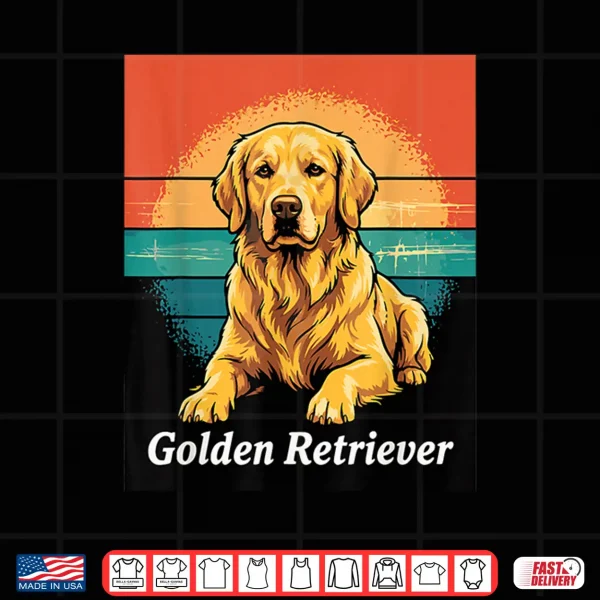 Design Cute Golden Retriever Lab Dog Joke Dogs Puppy Puppies Shirt
