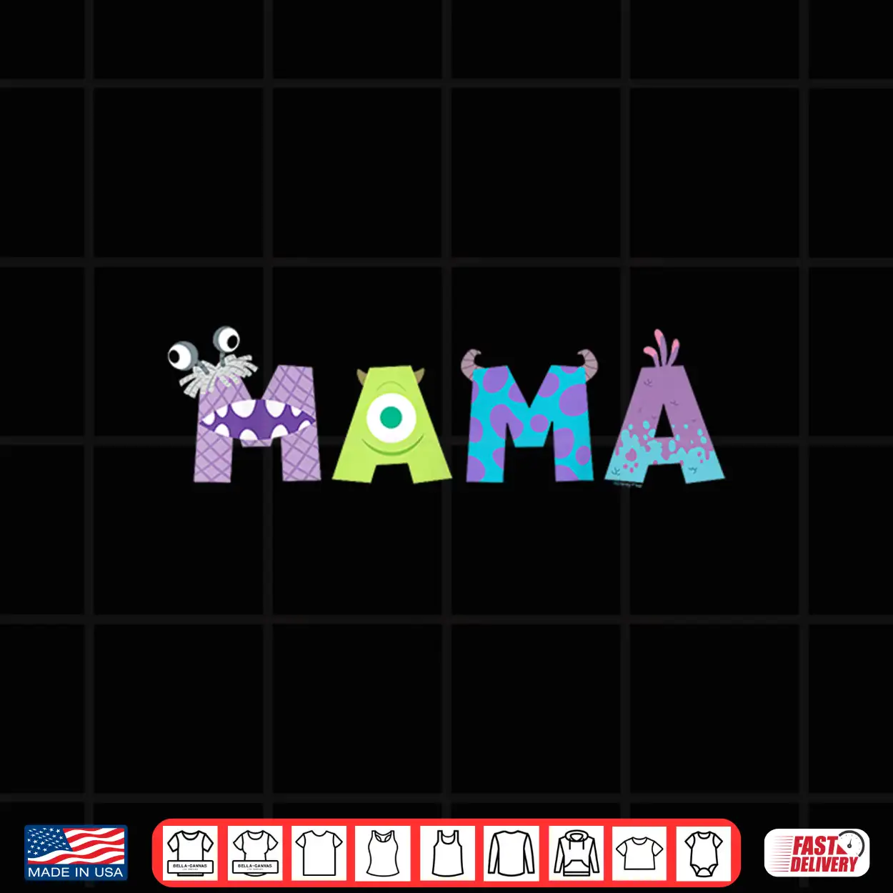 Disney And Pixar’S Monsters Inc. Mama Mother’S Day Birthday Shirt Disney And Pixar’S Monsters Inc. Mama Mother’S Day Birthday Shirt