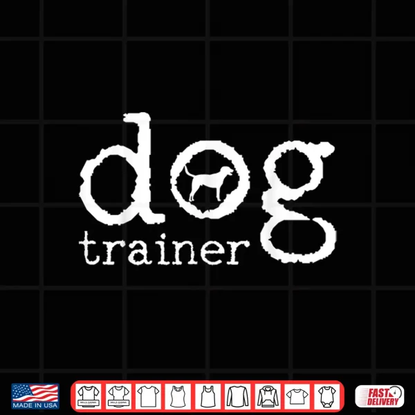 Design Dog School Trainer Labrador Golden Retriever Shirt
