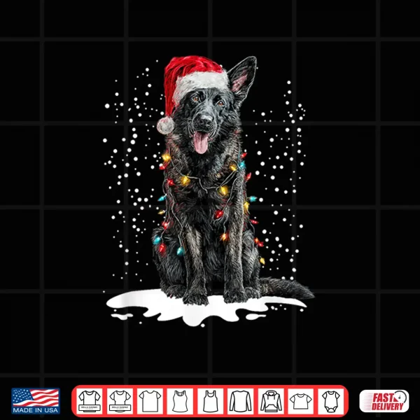 Design Dog Xmas Favorite German Shepherd Christmas Shirt