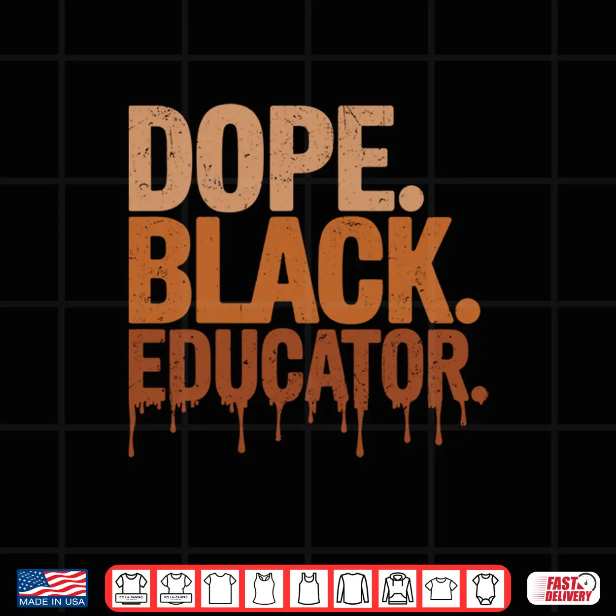 Dope Black Educator Black History Month Teacher Juneteenth Shirt Dope Black Educator Black History Month Teacher Juneteenth Shirt