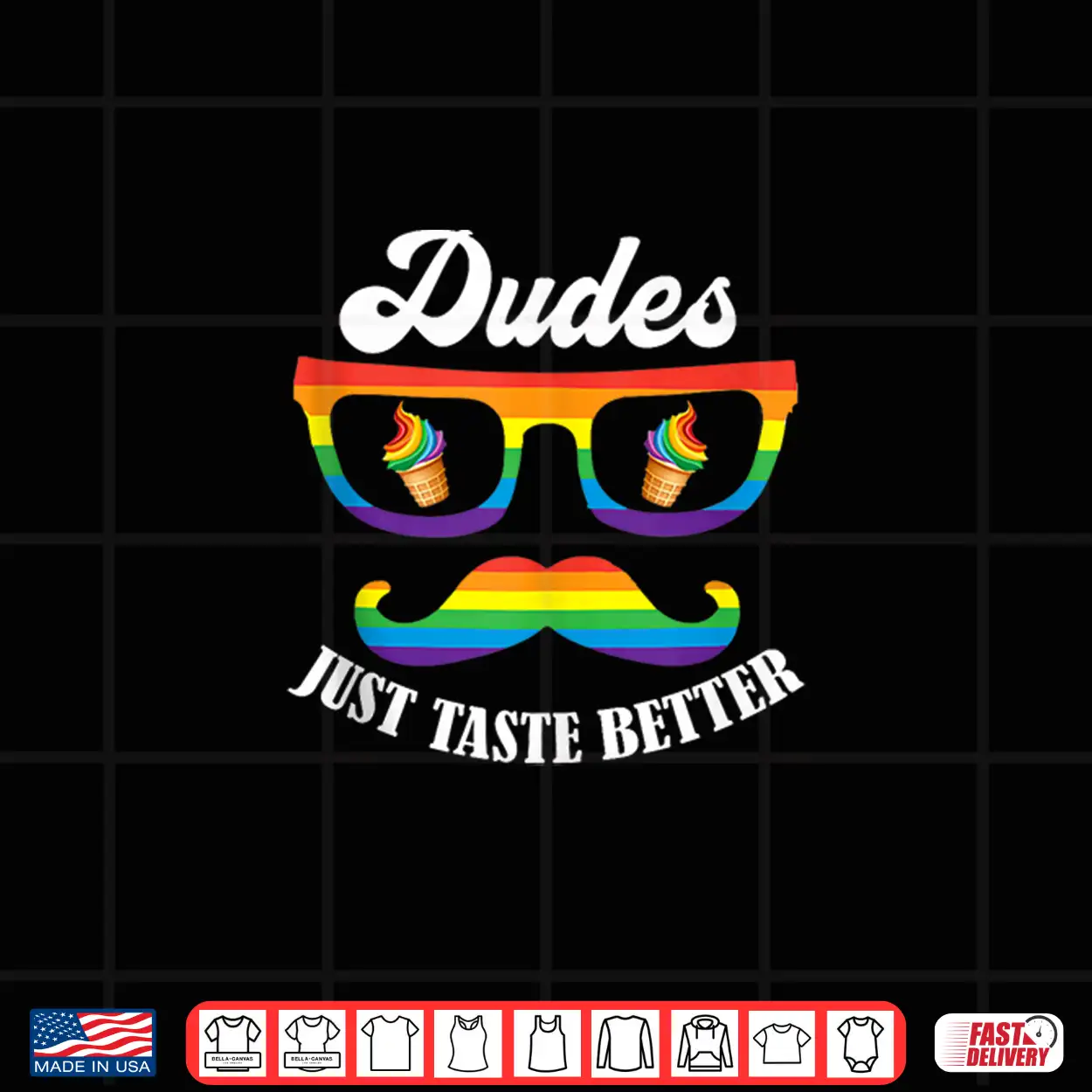 Dudes Just Taste Better Funny Gay Pride Month Lgbt Rainbow Shirt Dudes Just Taste Better Funny Gay Pride Month Lgbt Rainbow Shirt