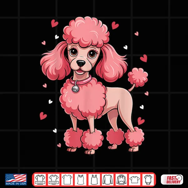 Design Fancy Pink Poodle Shirt