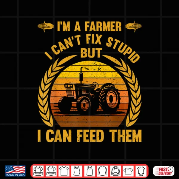 Design Farmer Quote Farming Agriculture Lover Tractor Shirt