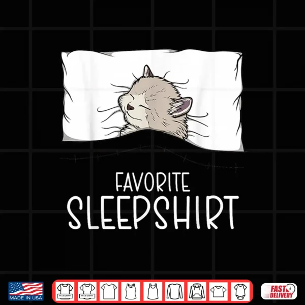 Design Favorite Ragdoll Cat Pajamas Napping Kitten Pajama Shirt