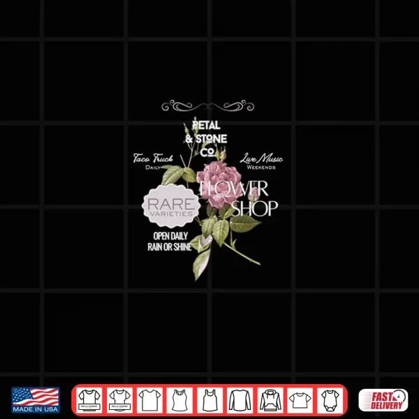 Design Flower Shop Shirt