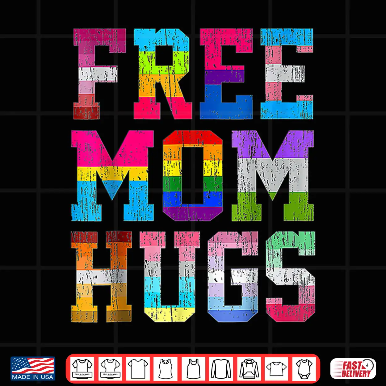 Free Mom Hugs For Pride Month Lgbt Mother’S Day Shirt Free Mom Hugs For Pride Month Lgbt Mother’S Day Shirt
