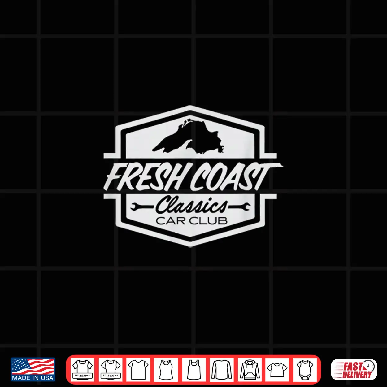 Fresh Coast Classics Car Club Shirt Fresh Coast Classics Car Club Shirt