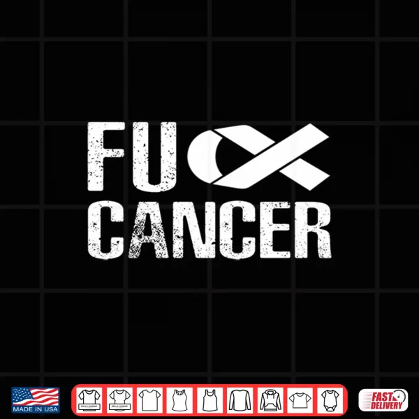 Design Fuck Cancer Shirt Fu Cancer Shirt Cancer Awareness Shirt