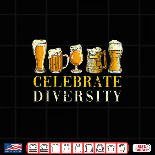 Design Funny Craft Beer Diversity Brewer Drinking Craft Beer Shirt