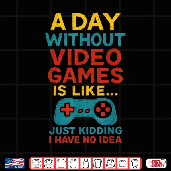 Design Funny Gamer Saying Graphic Tee Men Boys Teens Video Gaming Shirt