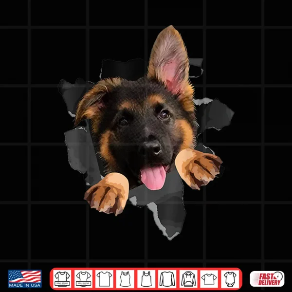 Design Funny German Shepherd Lovers Design For Men Women Pet Dog Shirt