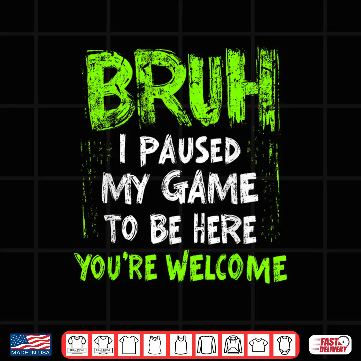 Funny Video Gamer Bruh I Paused My Game Teen Boys Gaming Shirt Funny Video Gamer Bruh I Paused My Game Teen Boys Gaming Shirt