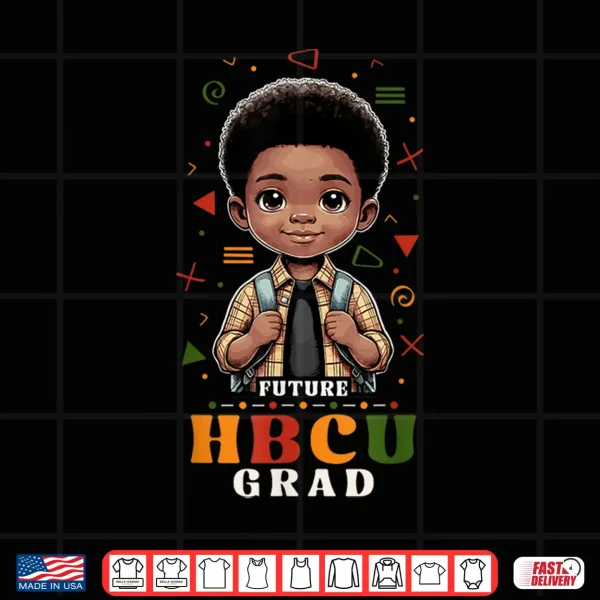Design Future HBCU Grad History Black Boy Graduation HBCU Shirt