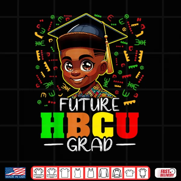 Design Future HBCU Graduation Black Boy Grad HBCU Shirt