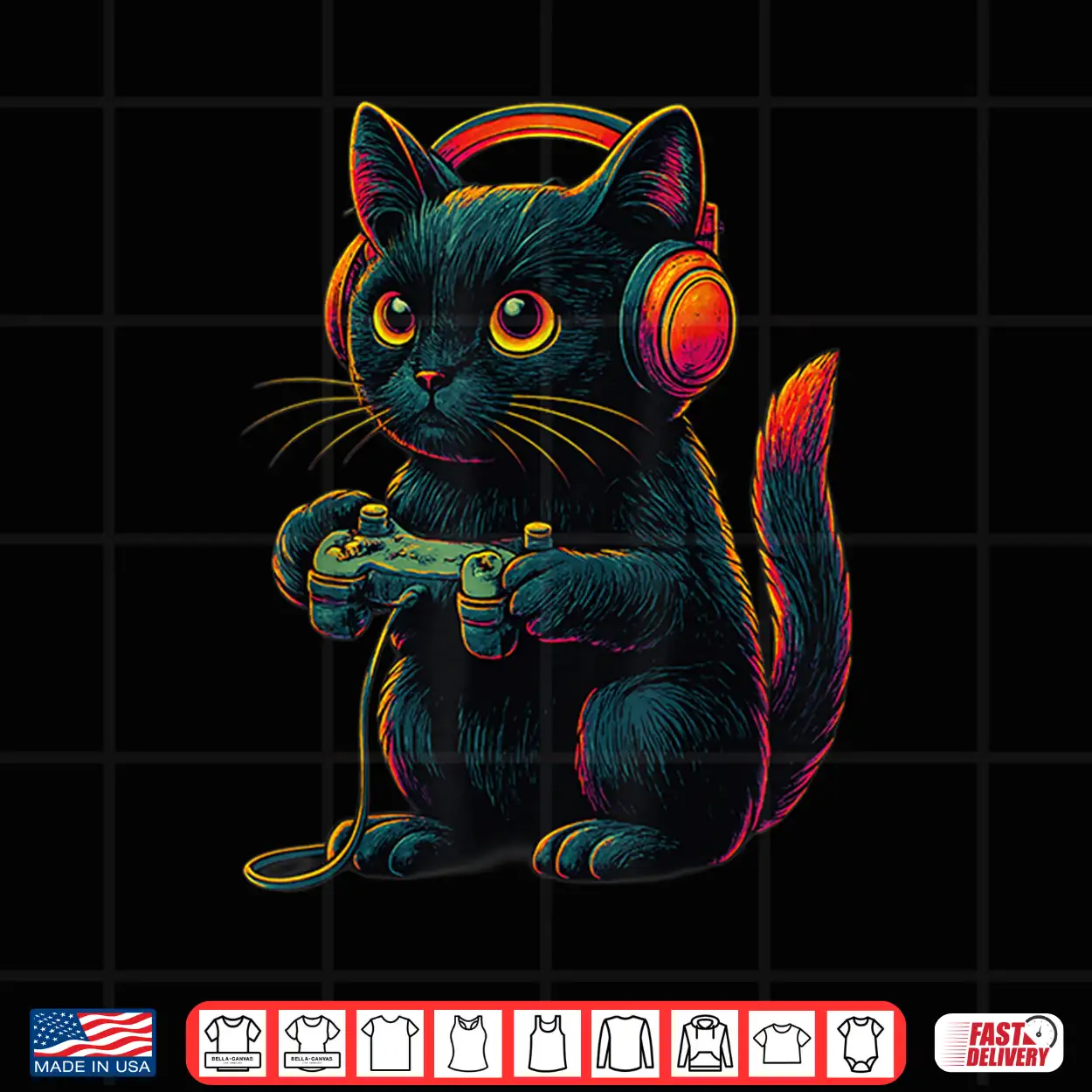 Gamer Cat Video Games Boys Teen Men Girls Funny Gifts Gaming Shirt Gamer Cat Video Games Boys Teen Men Girls Funny Gifts Gaming Shirt