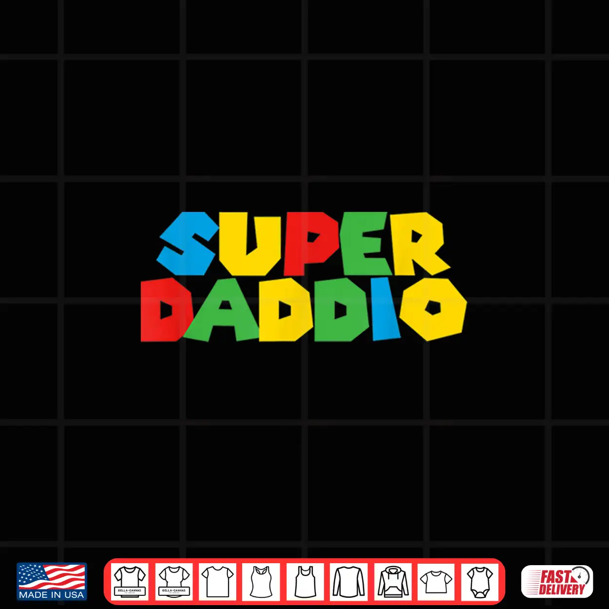 Gamer Daddio Funny Super Dad Funny Birthday From Wife & Kids Shirt Gamer Daddio Funny Super Dad Funny Birthday From Wife & Kids Shirt