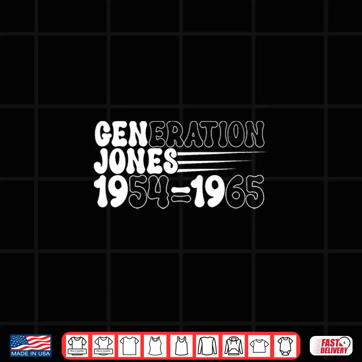 Generation Jones 1954 1965 Birth Years Not A Boomer Shirt Generation Jones 1954 1965 Birth Years Not A Boomer Shirt