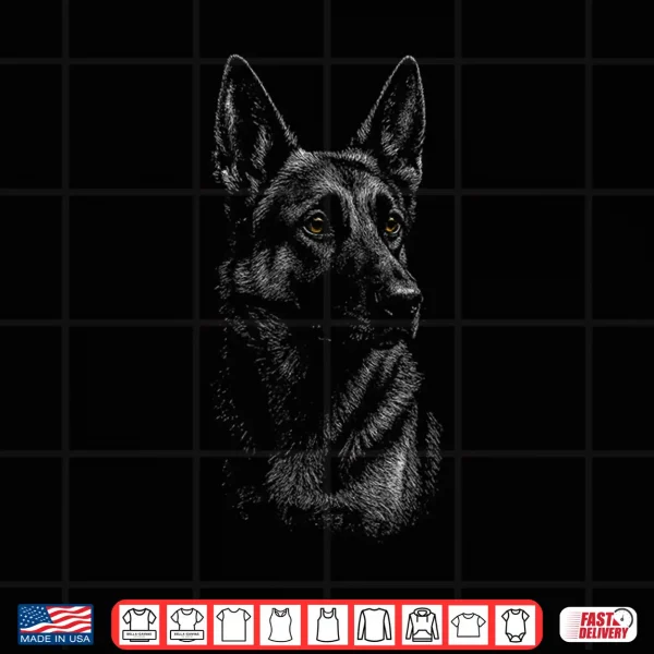 Design German Shepherd Dog Gift Lover for Dog Mom Dad Men Women Shirt