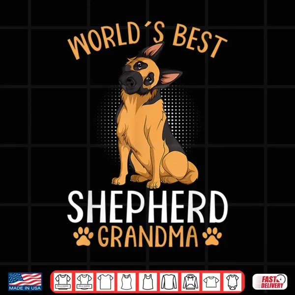 Design German Shepherd Grandma Dog Professional Identity Shirt