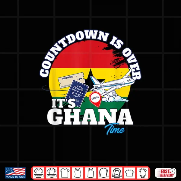Design Ghana Vacation Tour Travel Trip Souvenir Traveler Family Shirt