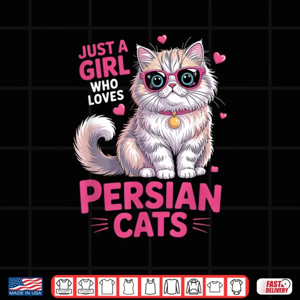 Design Girls Persian Cat Shirt
