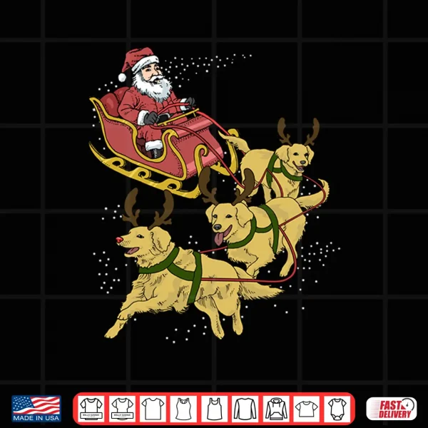 Design Golden Retriever Christmas Shirt