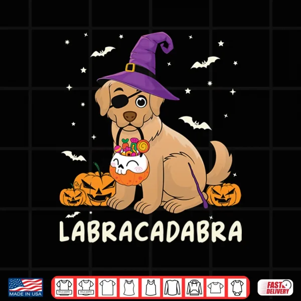 Design Golden Retriever Halloween Labrador Halloween Shirt