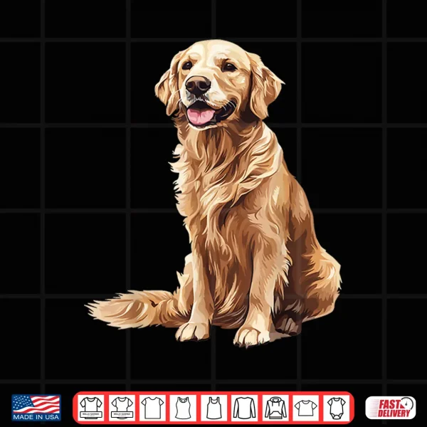 Design Golden Retriever Shirt